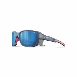 De gros ✔️ Julbo Monterosa 2 - Lunettes de soleil femme 🥰 -ARVA Shop julbo monterosa 2 lunettes de soleil femme bleu fonce rose blanc