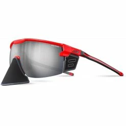 Meilleure vente 🎁 Julbo Ultimate Cover - Lunettes de soleil ✔️ -ARVA Shop julbo ultimate cover lunettes de soleil orange fluo brillant noir